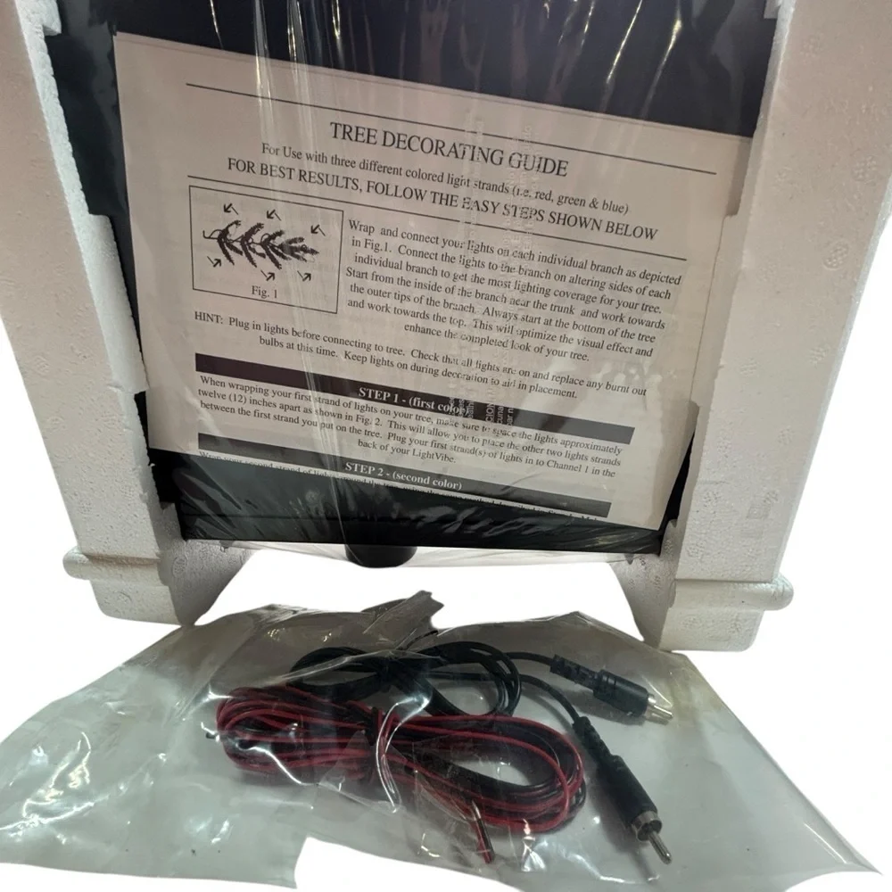 LightVibe SpectreVision EVK 301 Dancing Light System Music Light Controller NIB